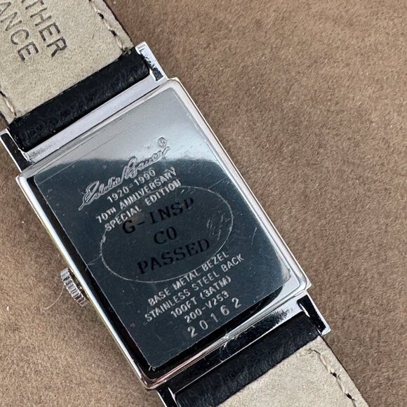 Eddie Bauer 70Th Anniversary Silver Tank Watch - Picture 6 of 11